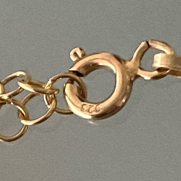 NEW CLOVER Necklace/pendant Silver 925 17.5” ( VCA prototype) - Picture 9 of 11